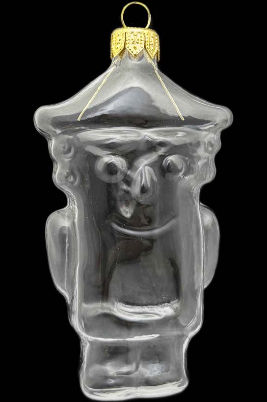 Стеклянная елочная игрушка Заготовка Щелкунчик 11 см 161502500